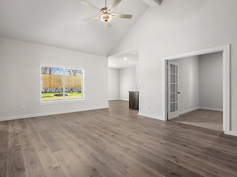 The living room is a spacious living area.