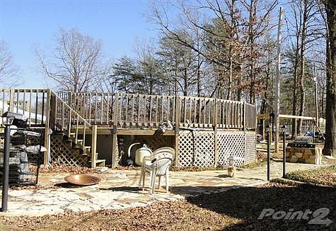 Above Ground Pool with Deck