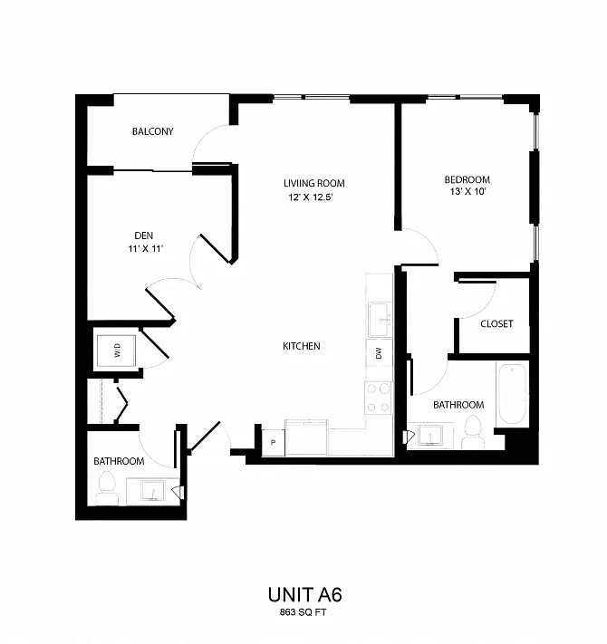 Floor plan A6