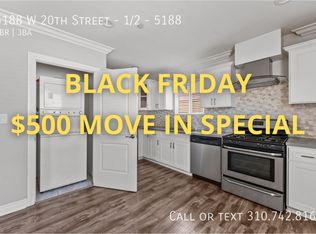 5188 W 20th St #1/2, Los Angeles, CA 90016
