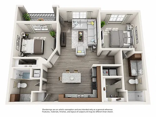 Floor plan B6