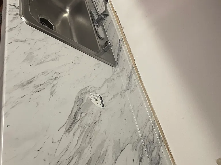 New kitchen counter