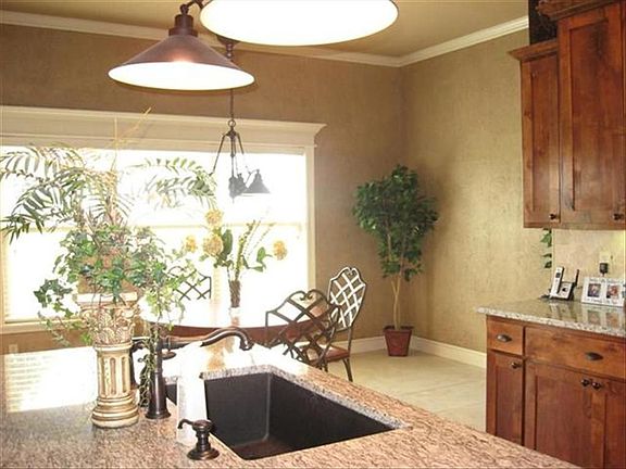 Kitchen has Beautiful Granite