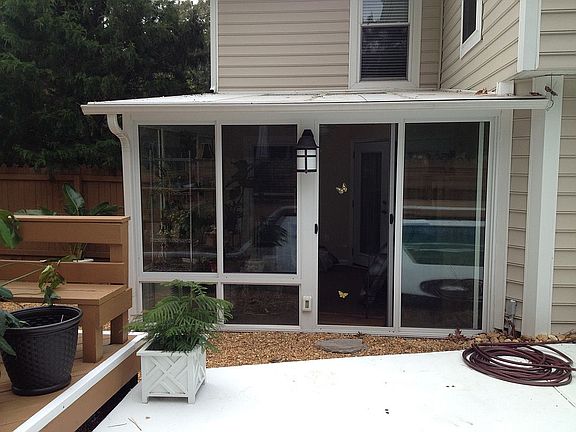 Sunroom from Deck
