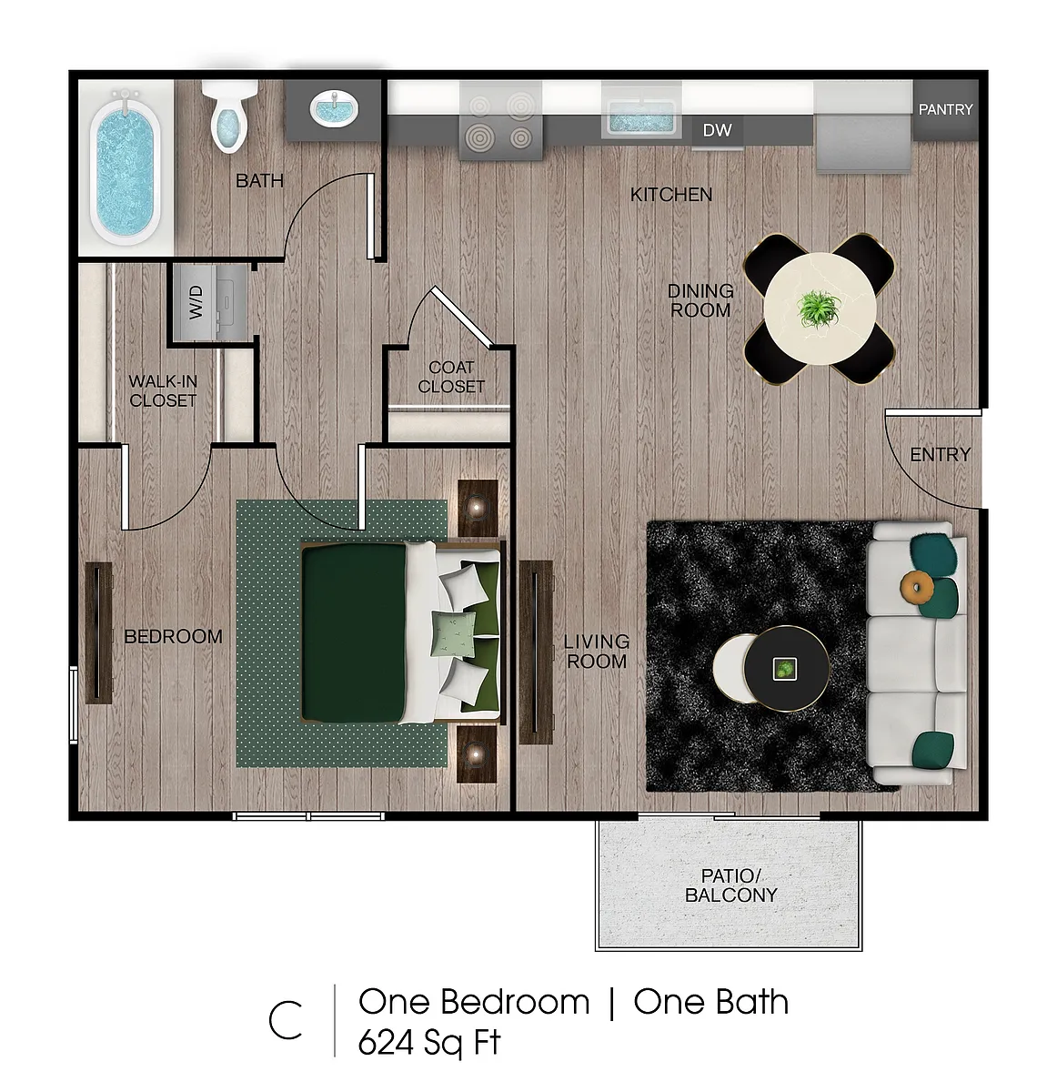 Floor plan C