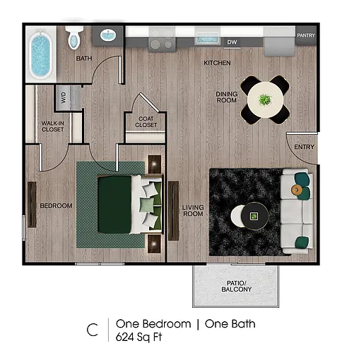 Floor plan C
