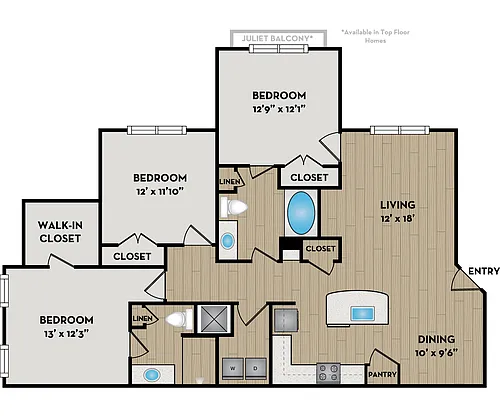 Floor plan 32F1