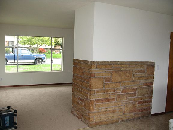 taken from eating area of kitchen towards living room