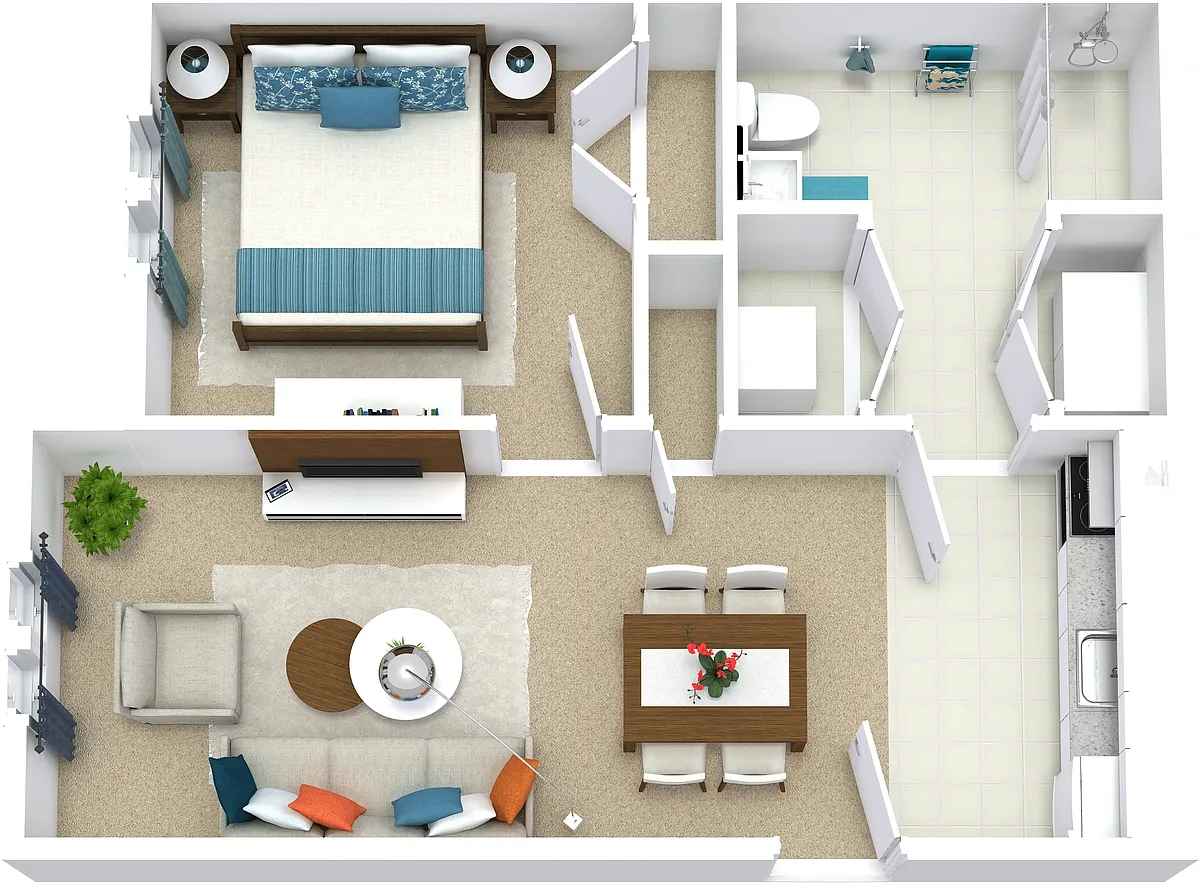 Floor plan A1R