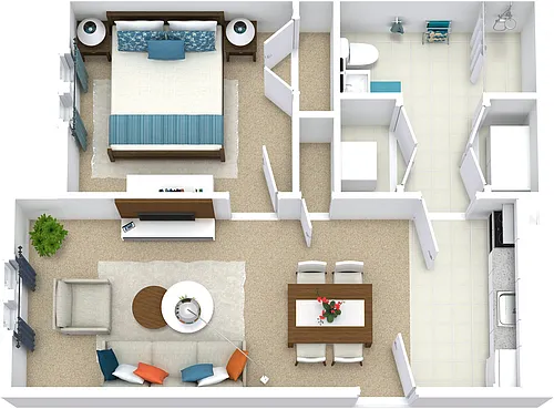 Floor plan A1R