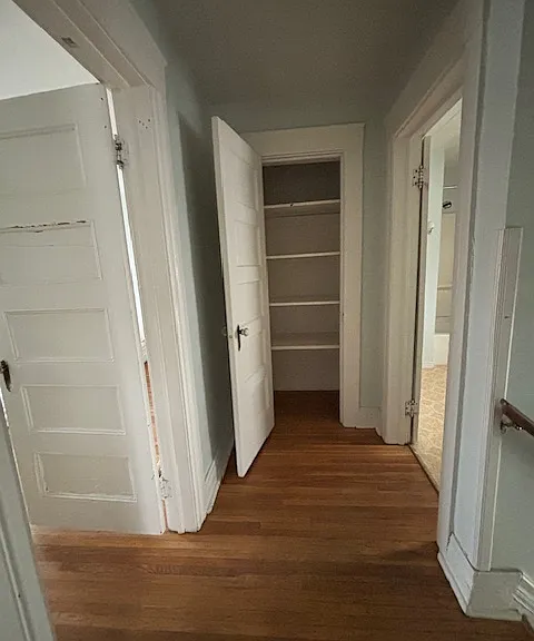 Bedroom 3, linen closet, and bathroom