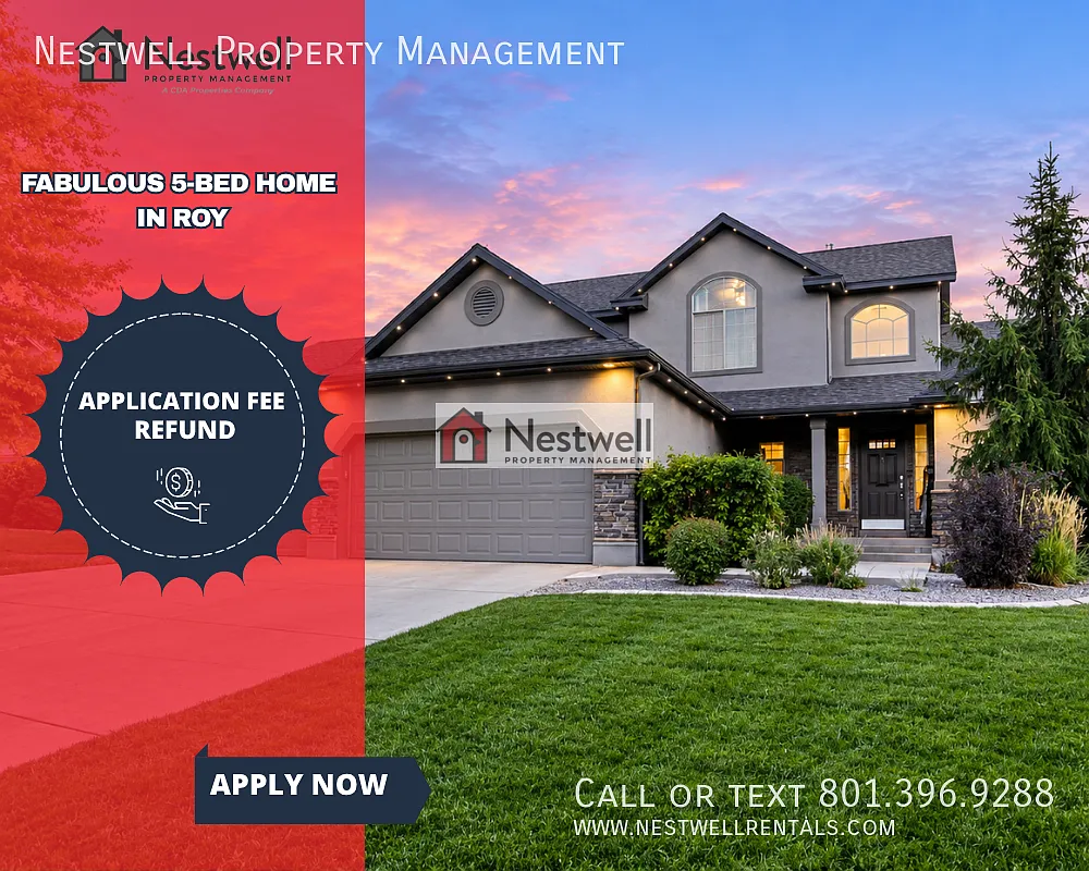 Exquisite 5-bed Home in Roy — Photo 1