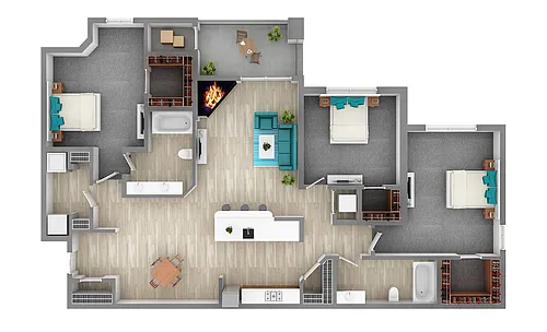 Floor plan C1