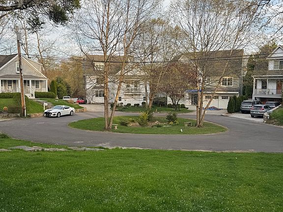 Picture from front porch overlooking private court (aka circle)