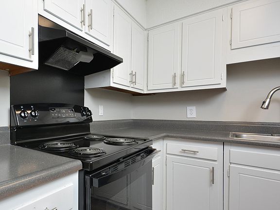 Renovated Kitchen at Channing Apartments in Fayetteville, NC