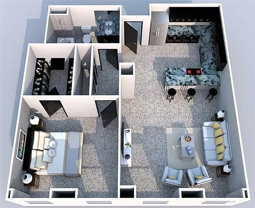 Floor plan Jazz