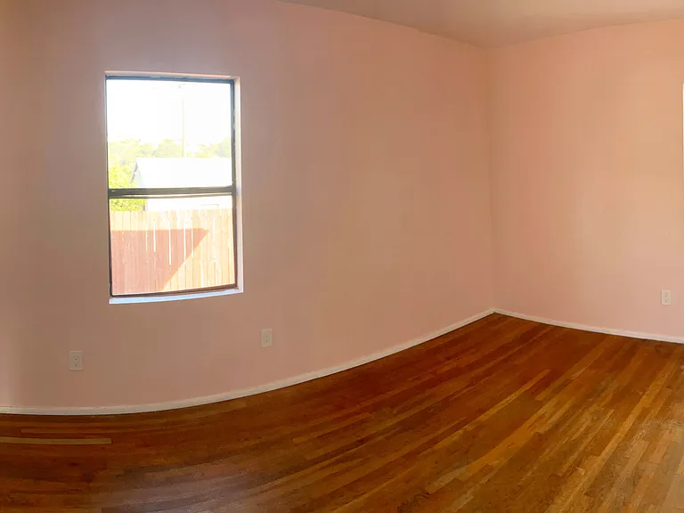 Bedroom at south corner of house