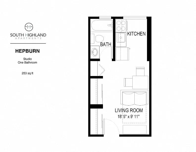 Floor plan Hepburn