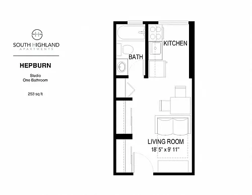 Floor plan Hepburn