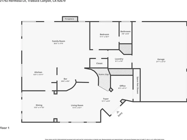 21792 Hermosa Ln, Trabuco Canyon, CA 92679