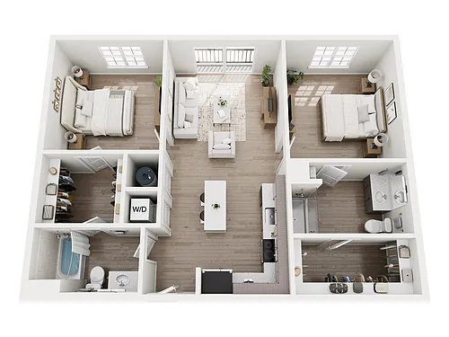 Floor plan 2A1b