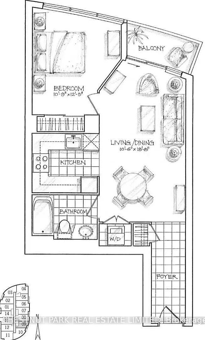 1 bed, $2,300 — Photo 2