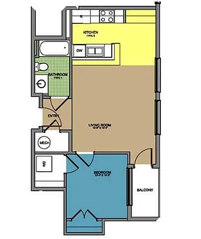 Floor plan Old Stone Row OS A5