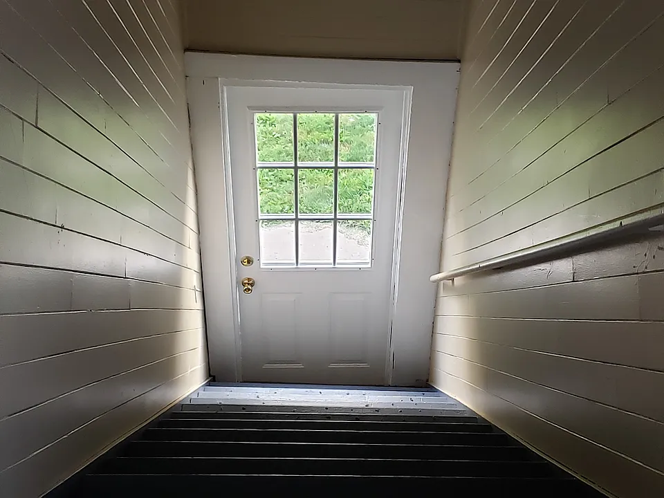 steps going down. Just the same stairs (view from top)