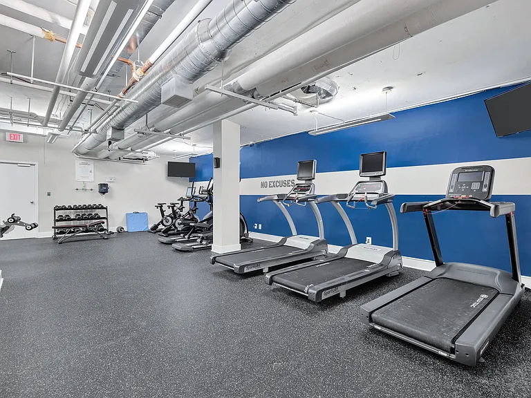 Updated Fitness Center with Cardio and Strength Training Equipment