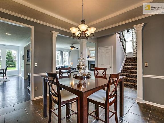 View from Dining Room into Great Room & Breakfast Room!