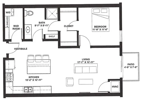 Floor plan 2-E