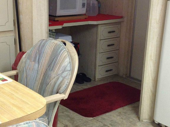 Kitchen desk nook