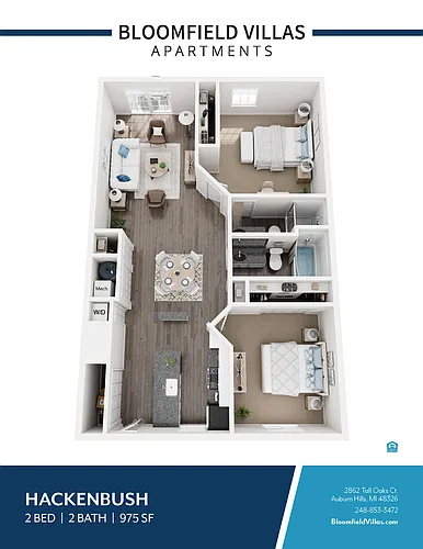 Floor plan Hackenbush