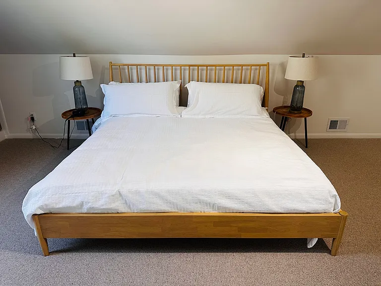 King bed.