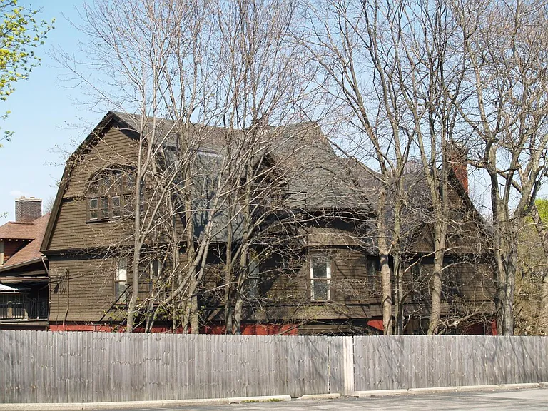 390 Linwood Ave with Apt 4 living room at the rear of the third floor