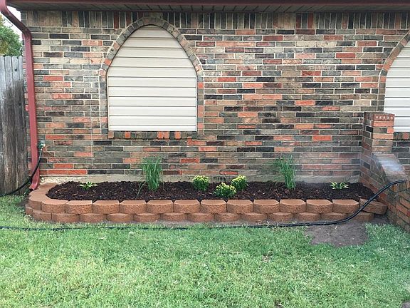Front flower bed
