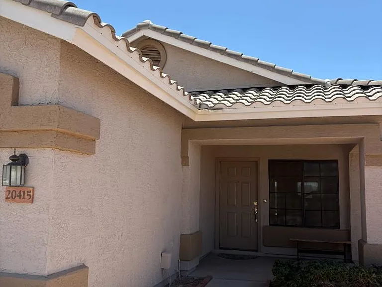 New Exterior Paint. Brand New Roof.
Added additional Rock to Landscape Drip system to front landscape.