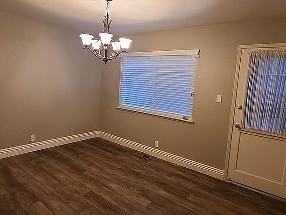 Dining Room With Built In Cabinetry, New Custom Blinds