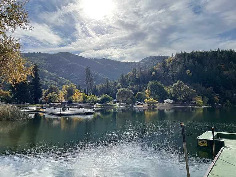 Heaven on a Blustery Fall Day from Your Dock