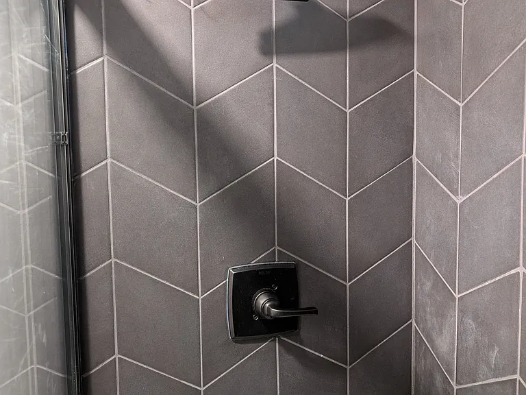 Primary bathroom shower
