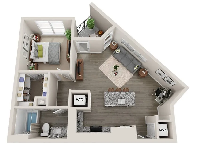 Floor plan A3W