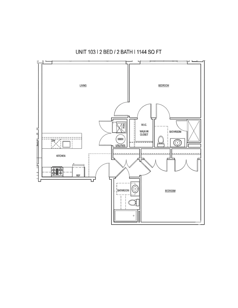 Floor plan The Cabin - Junior