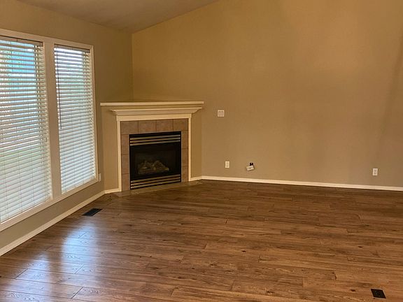 Great Room with Gas Fireplace and Fan
