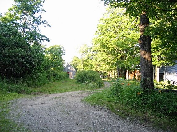 last of the long dirt 1/3 mile driveway