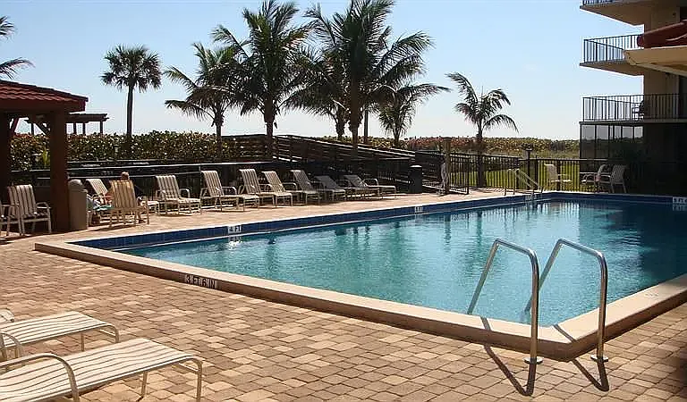 Community Pool, walking access from back door of unit