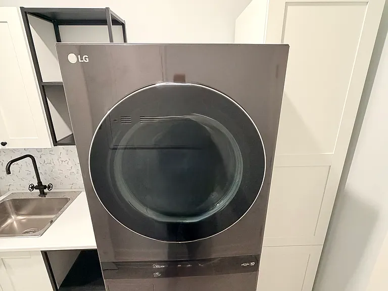 Modern high-end washer and dryer