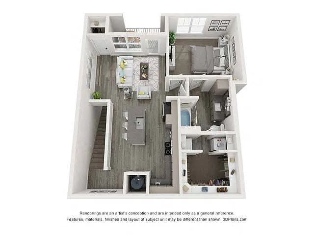 Floor plan Topaz Townhome
