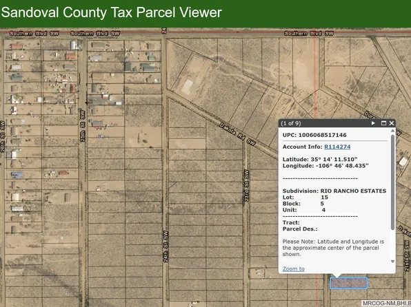 22nd St SW, Rio Rancho, NM 87144