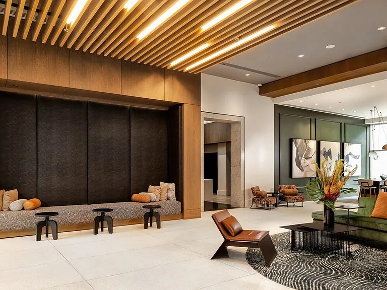 Lobby with lounge seating