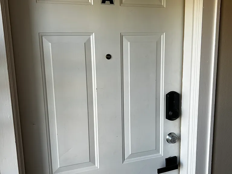 Apt. #A - Keyless door entry. Conveniently located at the entrance of the building. The apartment has been completely renovated.